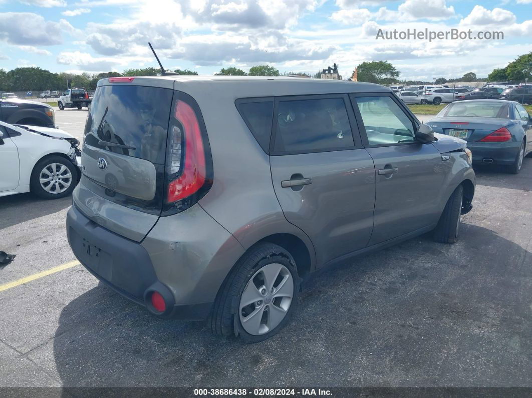 2016 Kia Soul   Gray vin: KNDJN2A28G7315566