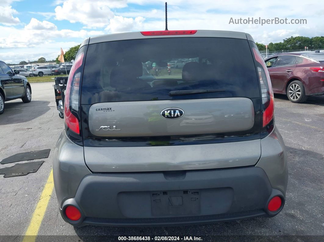 2016 Kia Soul   Gray vin: KNDJN2A28G7315566