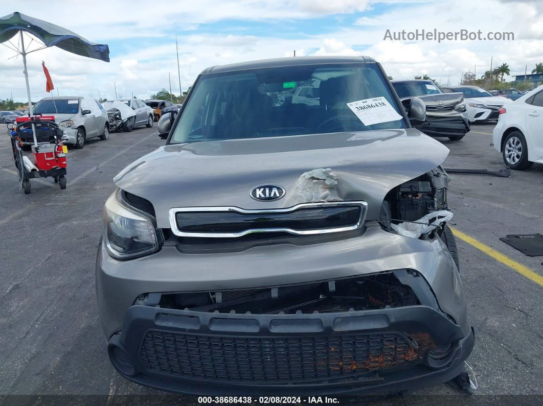 2016 Kia Soul   Gray vin: KNDJN2A28G7315566