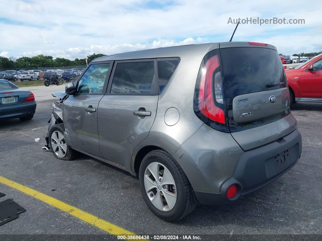 2016 Kia Soul   Gray vin: KNDJN2A28G7315566