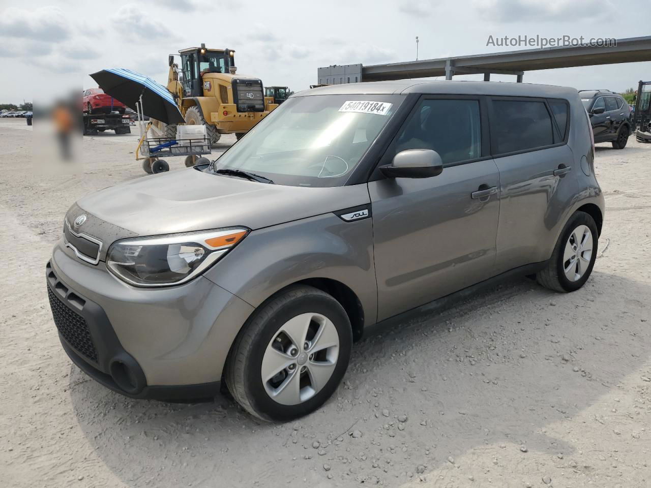 2016 Kia Soul  Серый vin: KNDJN2A28G7367165