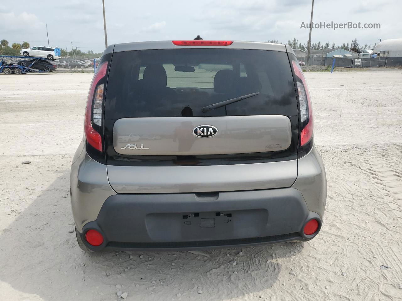 2016 Kia Soul  Gray vin: KNDJN2A28G7367165