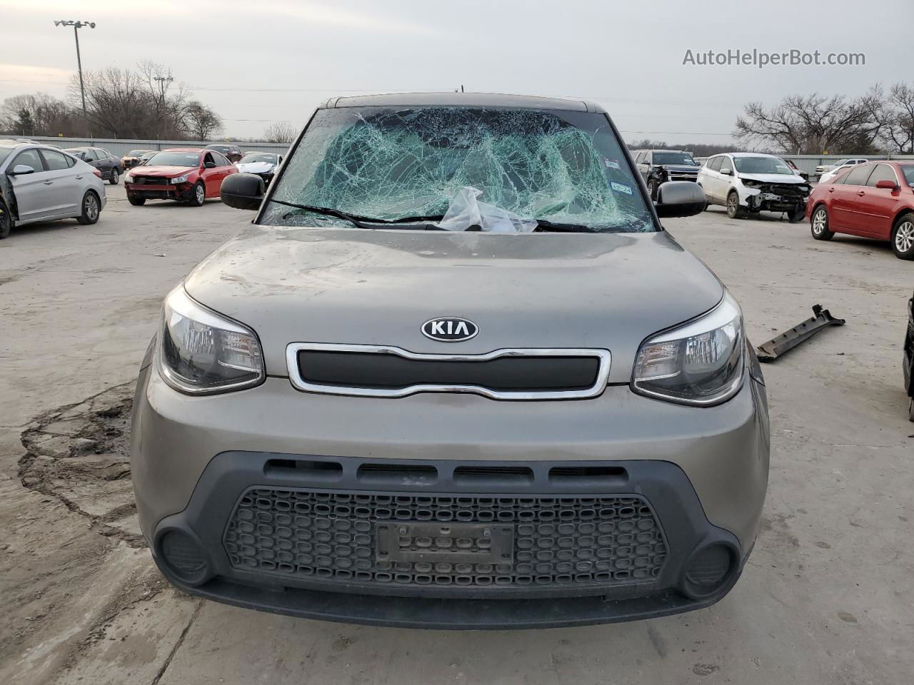 2016 Kia Soul  Gray vin: KNDJN2A28G7394379