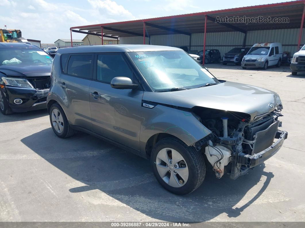 2016 Kia Soul   Silver vin: KNDJN2A28G7397184