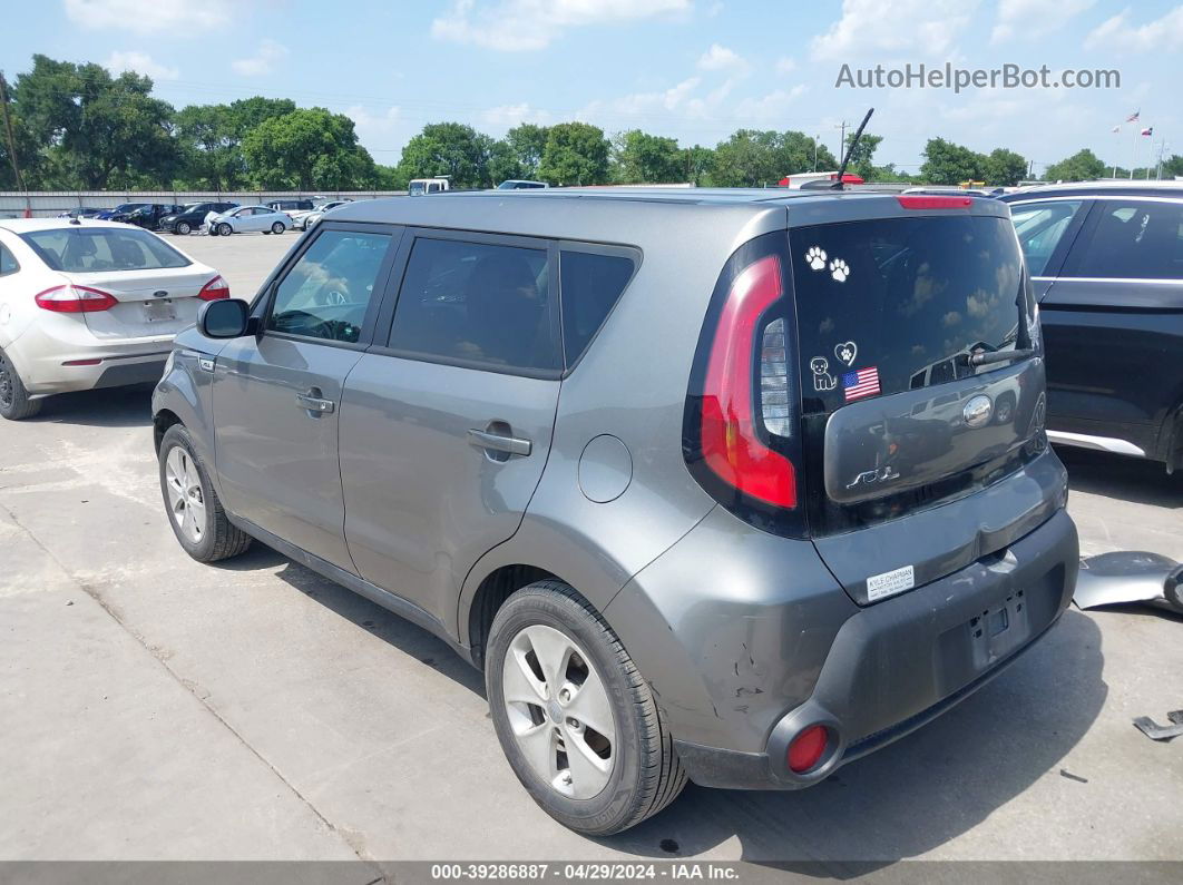 2016 Kia Soul   Серебряный vin: KNDJN2A28G7397184