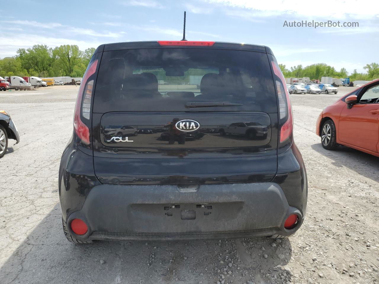 2016 Kia Soul  Black vin: KNDJN2A28G7404201