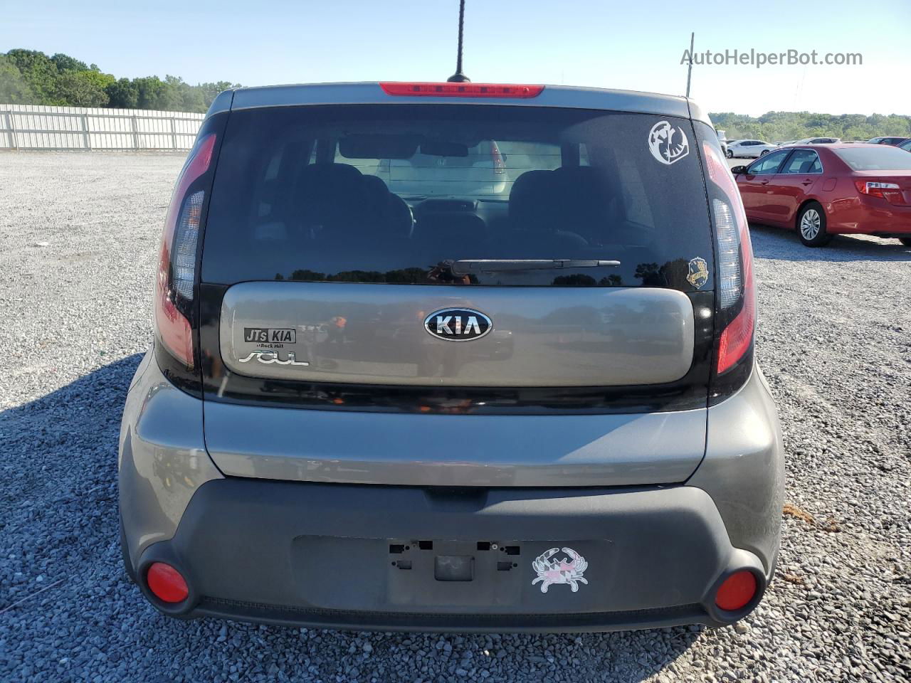 2016 Kia Soul  Серый vin: KNDJN2A28G7407776