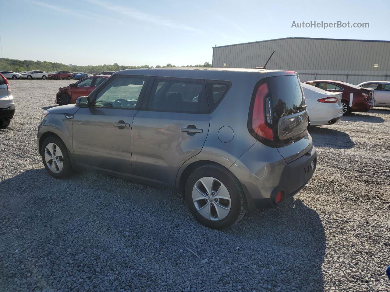 2016 Kia Soul  Серый vin: KNDJN2A28G7407776