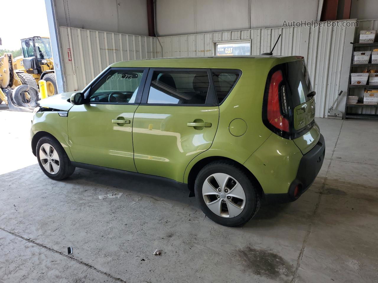 2016 Kia Soul  Зеленый vin: KNDJN2A28G7829174