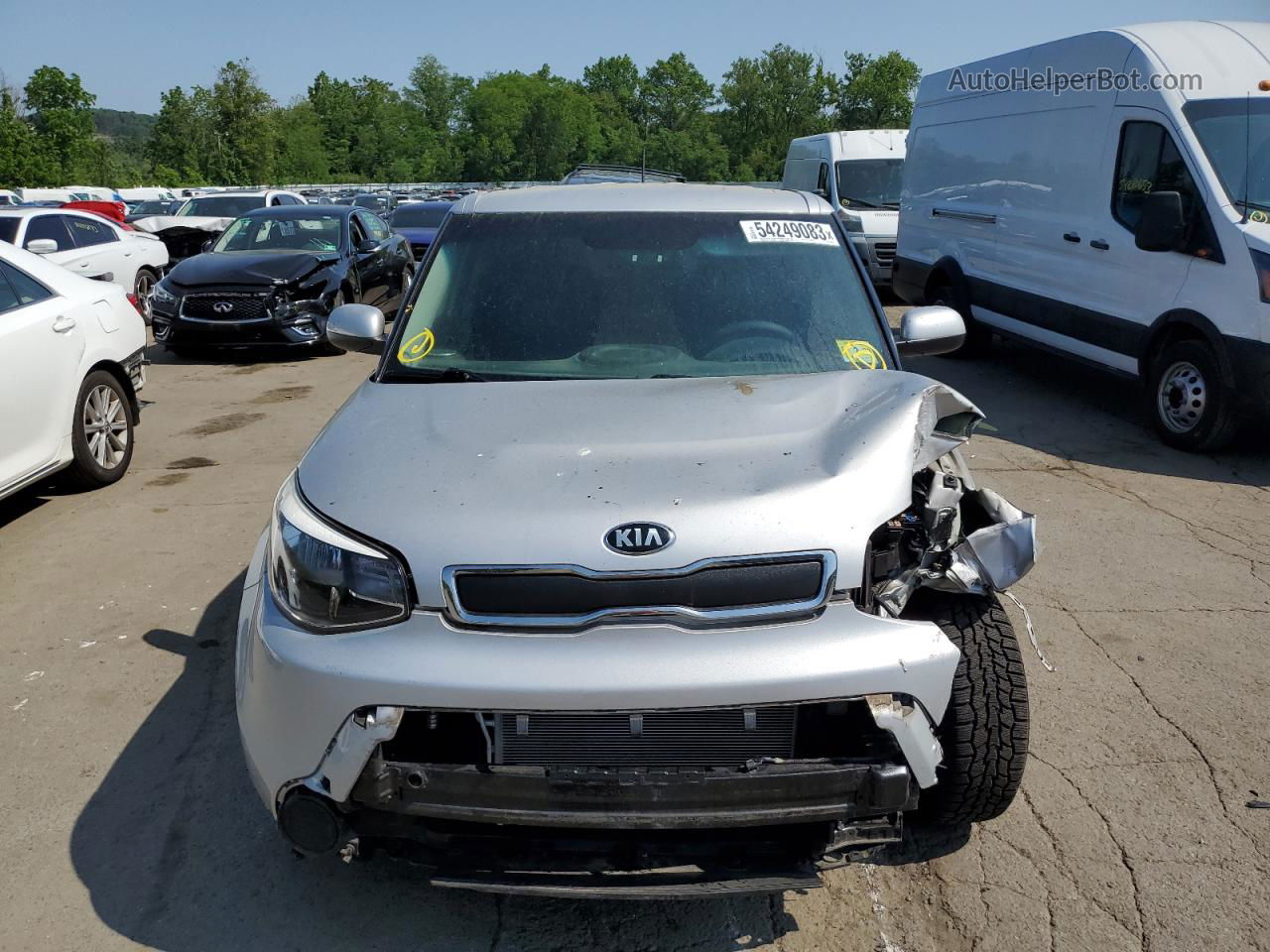 2016 Kia Soul  Silver vin: KNDJN2A28G7838795