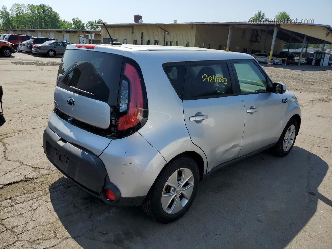 2016 Kia Soul  Silver vin: KNDJN2A28G7838795