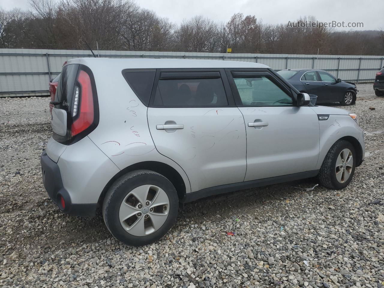 2016 Kia Soul  Silver vin: KNDJN2A28G7868976