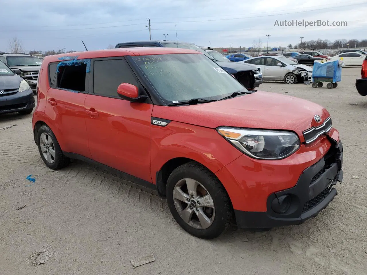 2019 Kia Soul  Красный vin: KNDJN2A28K7661562