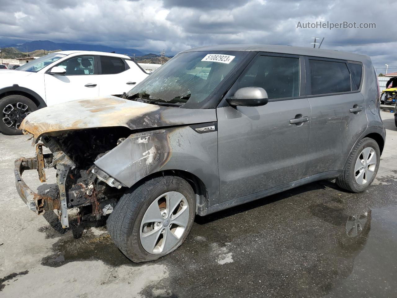 2016 Kia Soul  Gray vin: KNDJN2A29G7269441