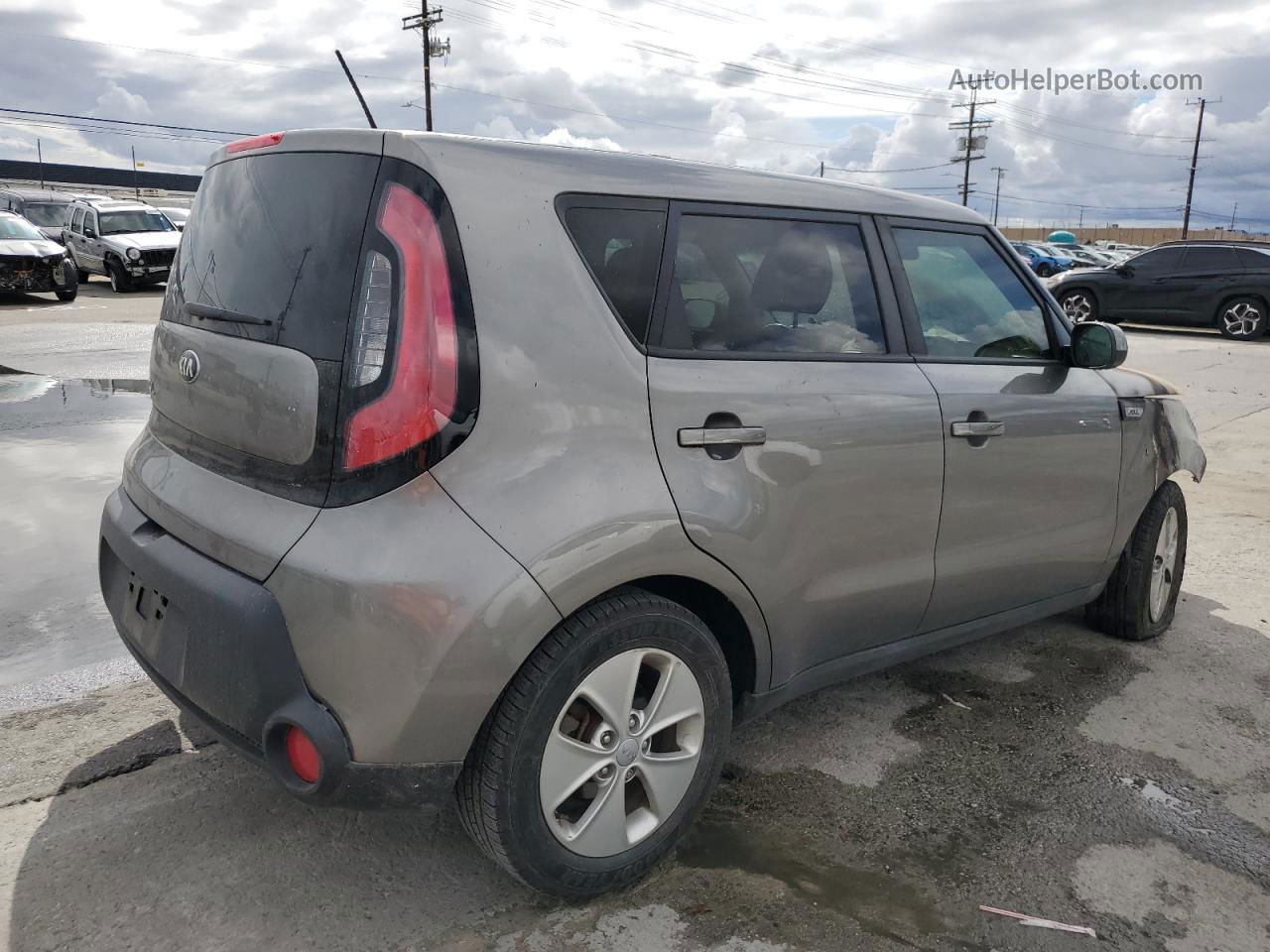 2016 Kia Soul  Gray vin: KNDJN2A29G7269441