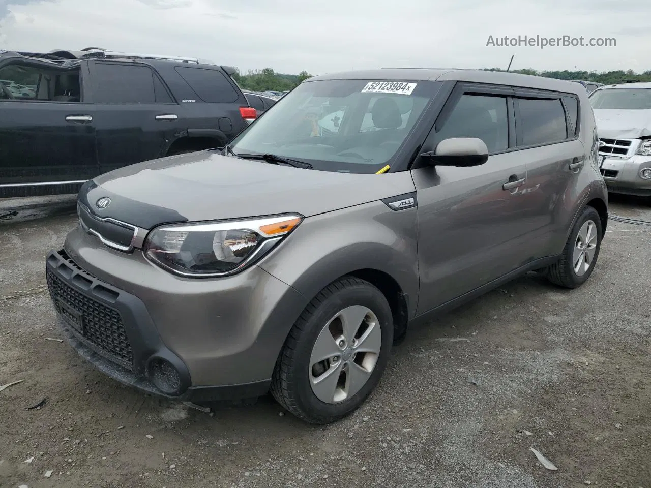 2016 Kia Soul  Серый vin: KNDJN2A29G7290256