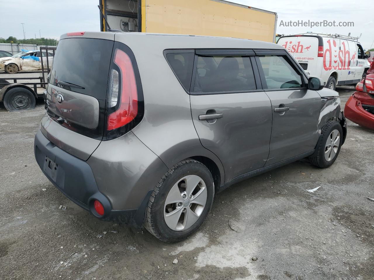 2016 Kia Soul  Серый vin: KNDJN2A29G7290256