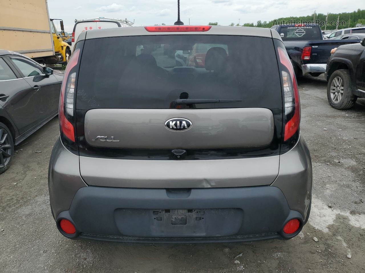 2016 Kia Soul  Серый vin: KNDJN2A29G7290256