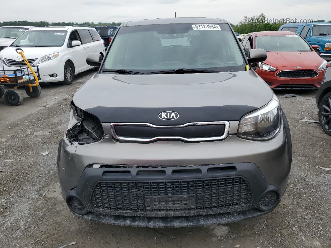 2016 Kia Soul  Серый vin: KNDJN2A29G7290256