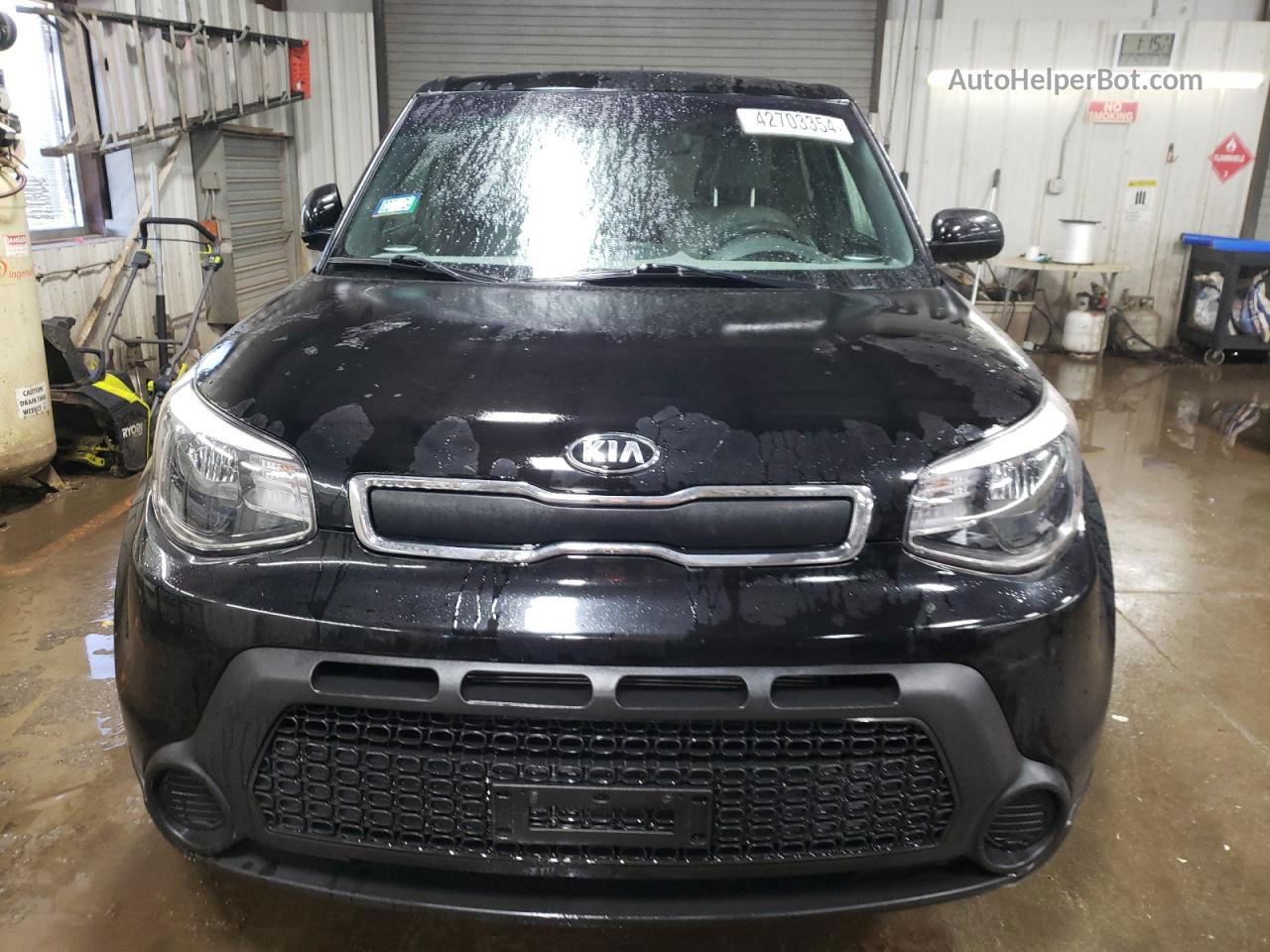 2016 Kia Soul  Черный vin: KNDJN2A29G7325247