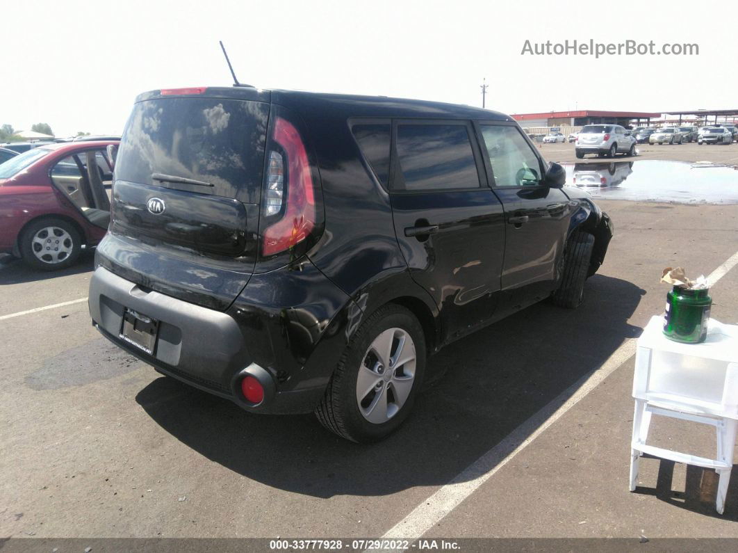 2016 Kia Soul Base Черный vin: KNDJN2A29G7373864