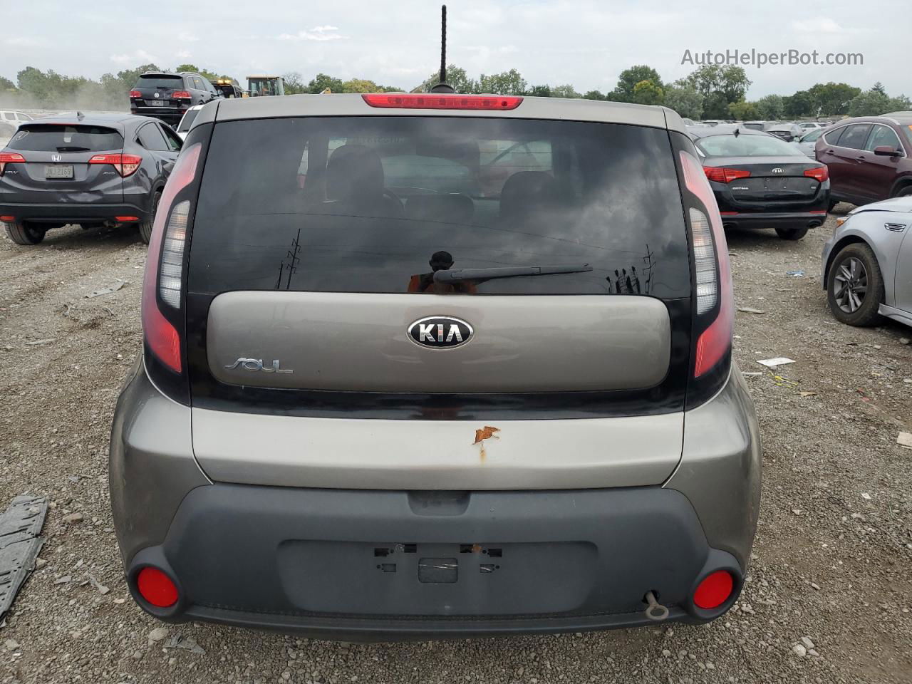 2016 Kia Soul  Gray vin: KNDJN2A29G7384976