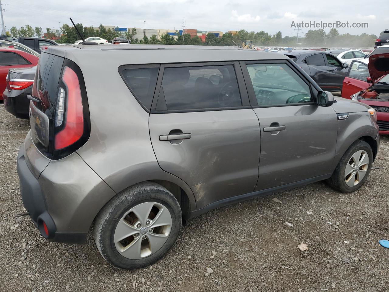 2016 Kia Soul  Gray vin: KNDJN2A29G7384976