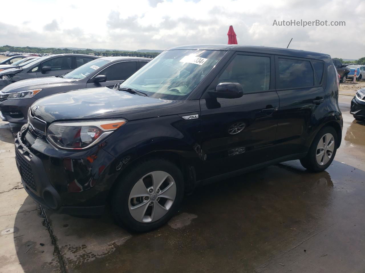 2016 Kia Soul  Black vin: KNDJN2A29G7395783