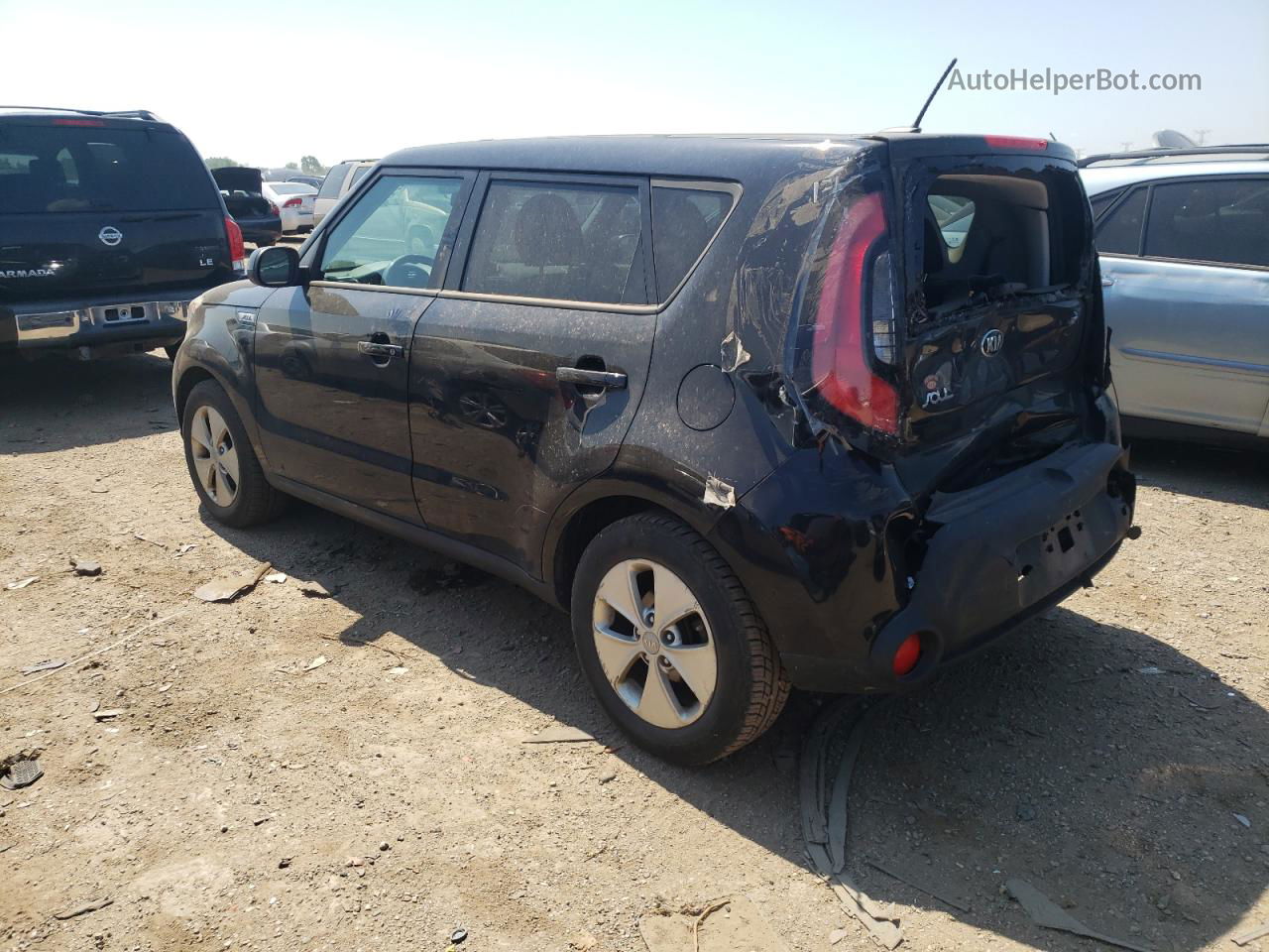 2016 Kia Soul  Black vin: KNDJN2A29G7830463