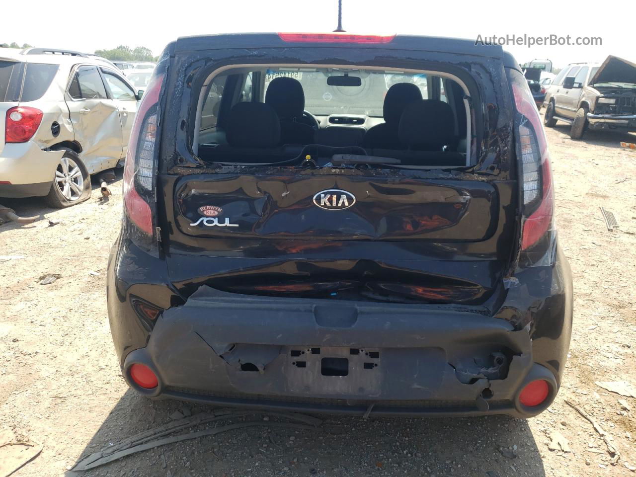 2016 Kia Soul  Black vin: KNDJN2A29G7830463