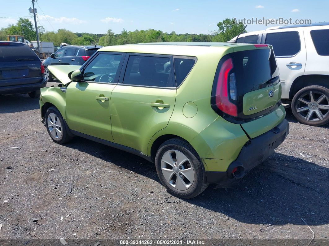 2016 Kia Soul   Green vin: KNDJN2A29G7836215