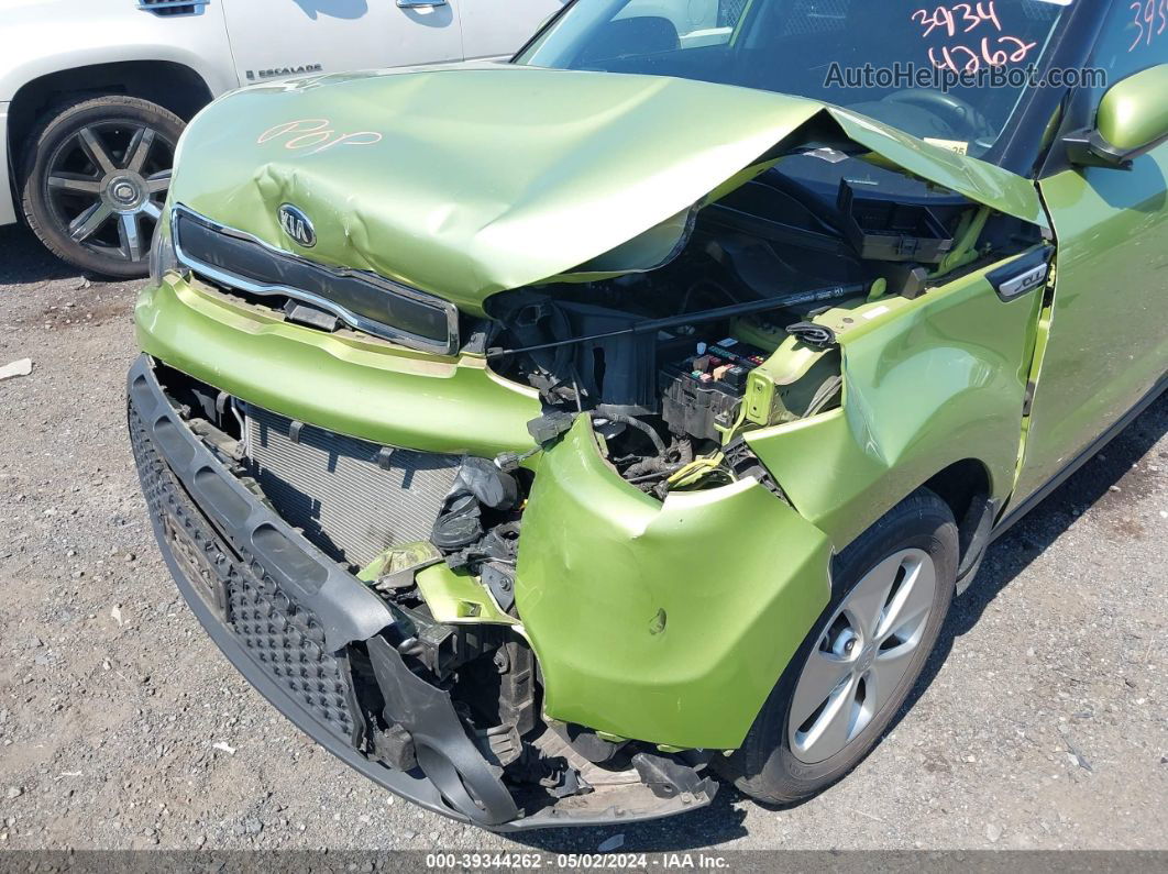 2016 Kia Soul   Green vin: KNDJN2A29G7836215