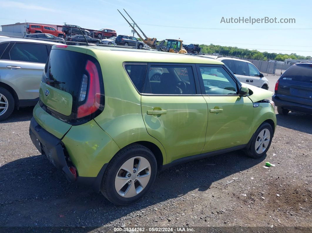 2016 Kia Soul   Green vin: KNDJN2A29G7836215