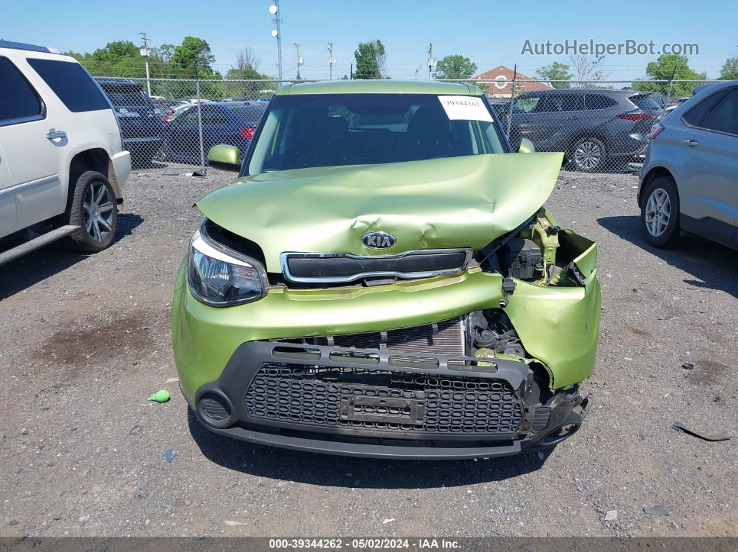 2016 Kia Soul   Green vin: KNDJN2A29G7836215