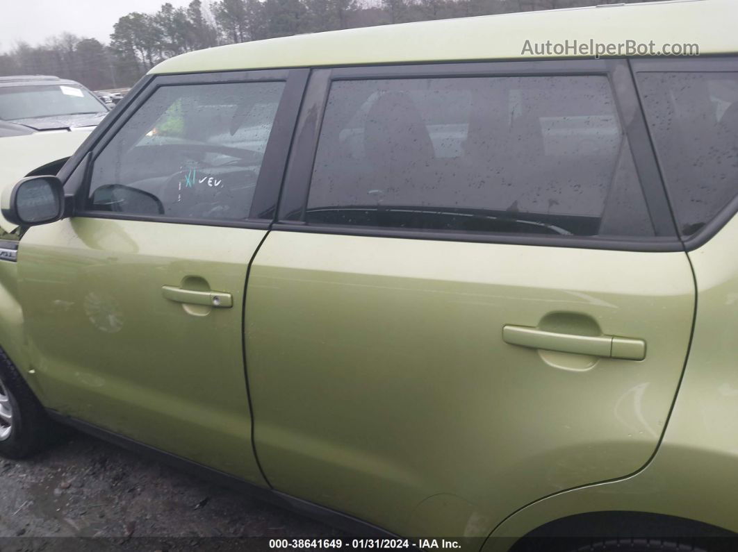 2016 Kia Soul   Green vin: KNDJN2A29G7844637