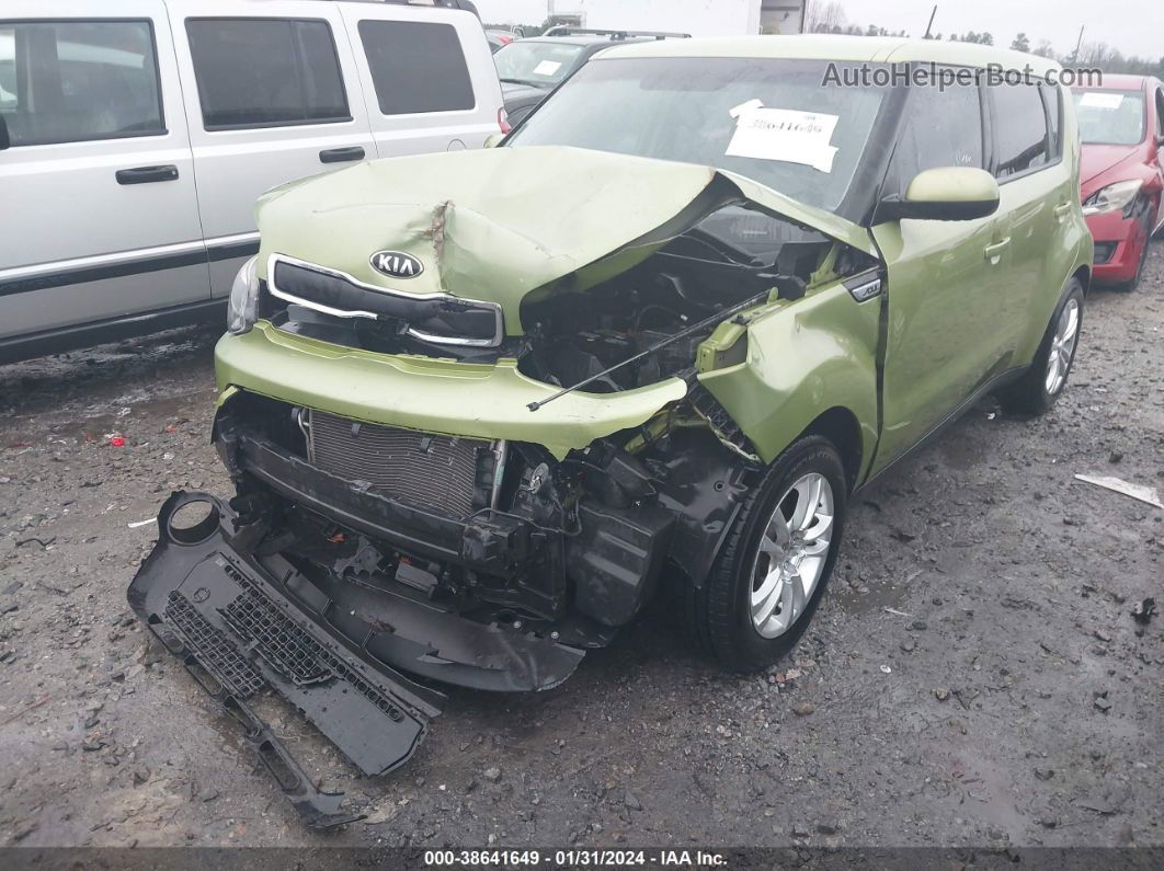 2016 Kia Soul   Green vin: KNDJN2A29G7844637