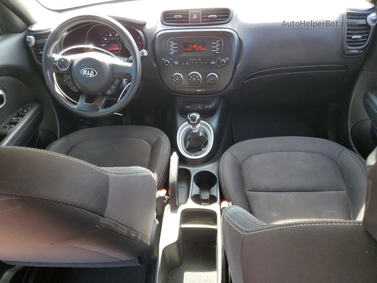 2016 Kia Soul  Черный vin: KNDJN2A29G7847098