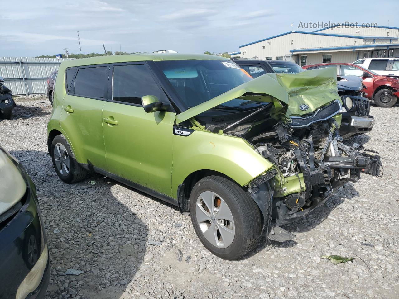 2016 Kia Soul  Green vin: KNDJN2A29G7855170