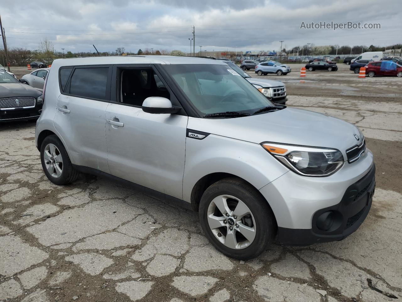 2019 Kia Soul  Silver vin: KNDJN2A29K7685790