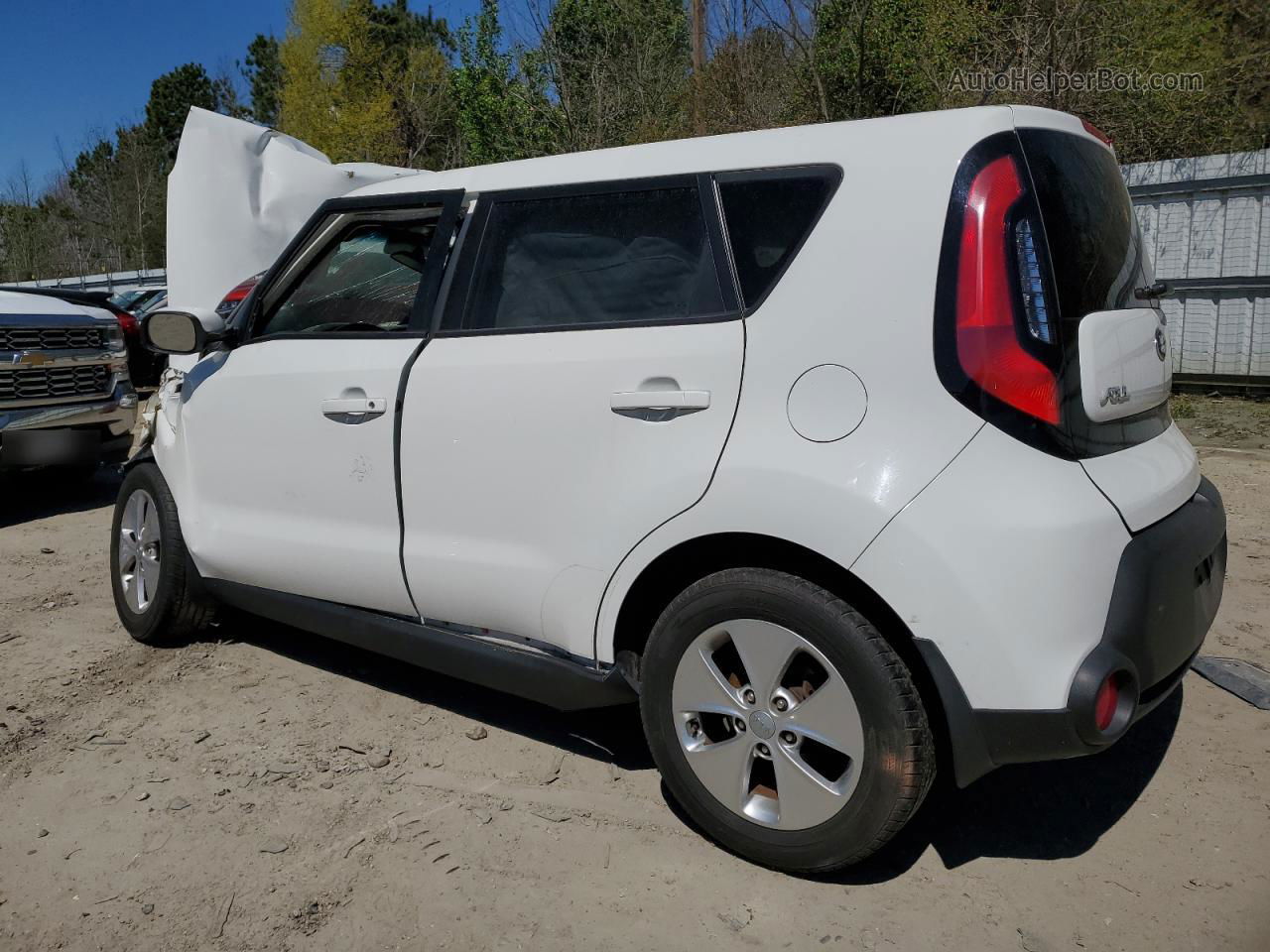 2016 Kia Soul  Белый vin: KNDJN2A2XG7244905