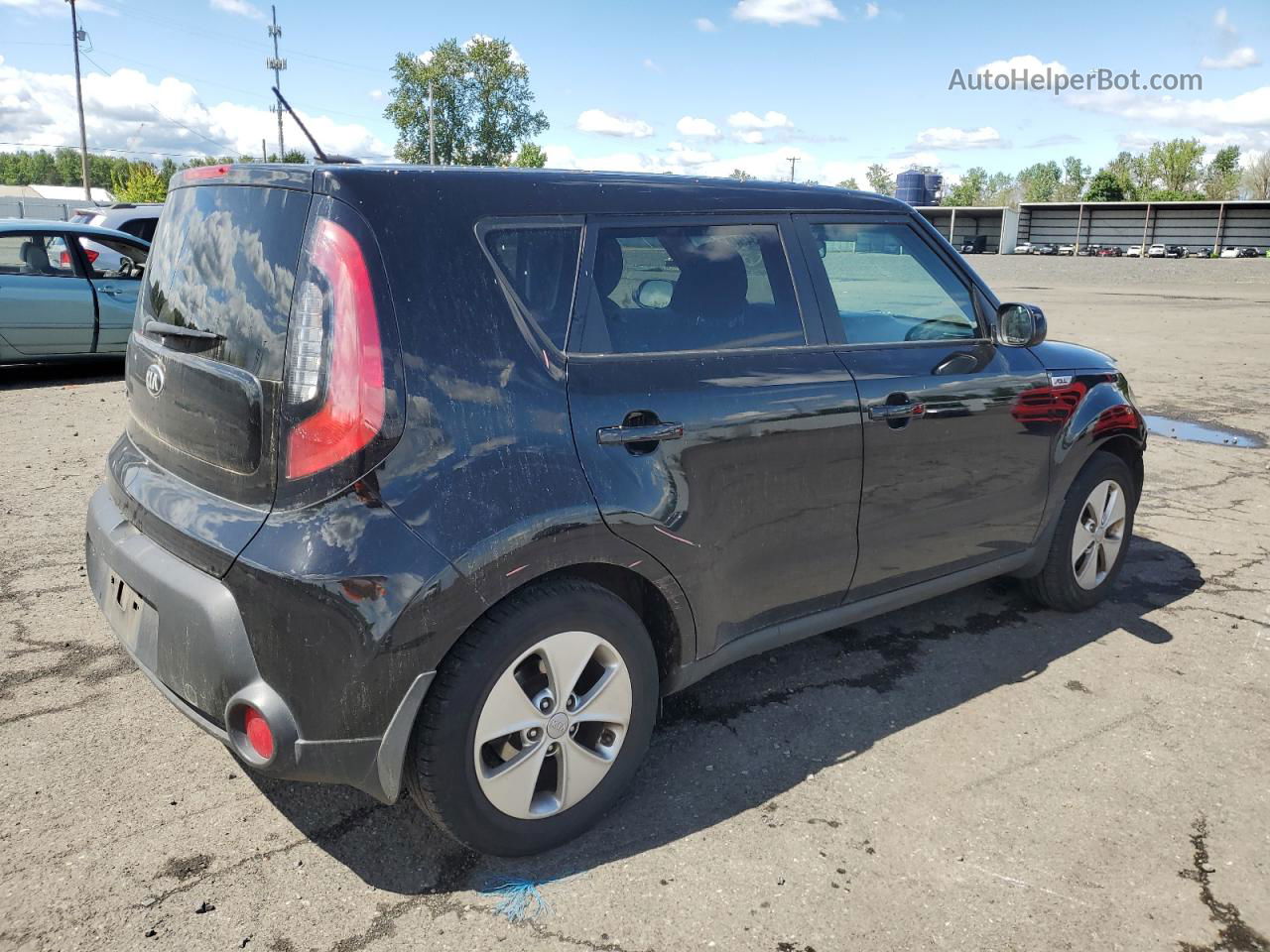 2016 Kia Soul  Black vin: KNDJN2A2XG7263597