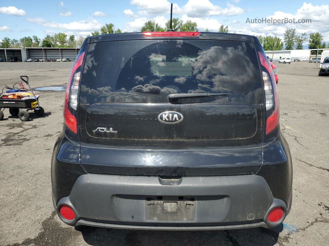 2016 Kia Soul  Black vin: KNDJN2A2XG7263597