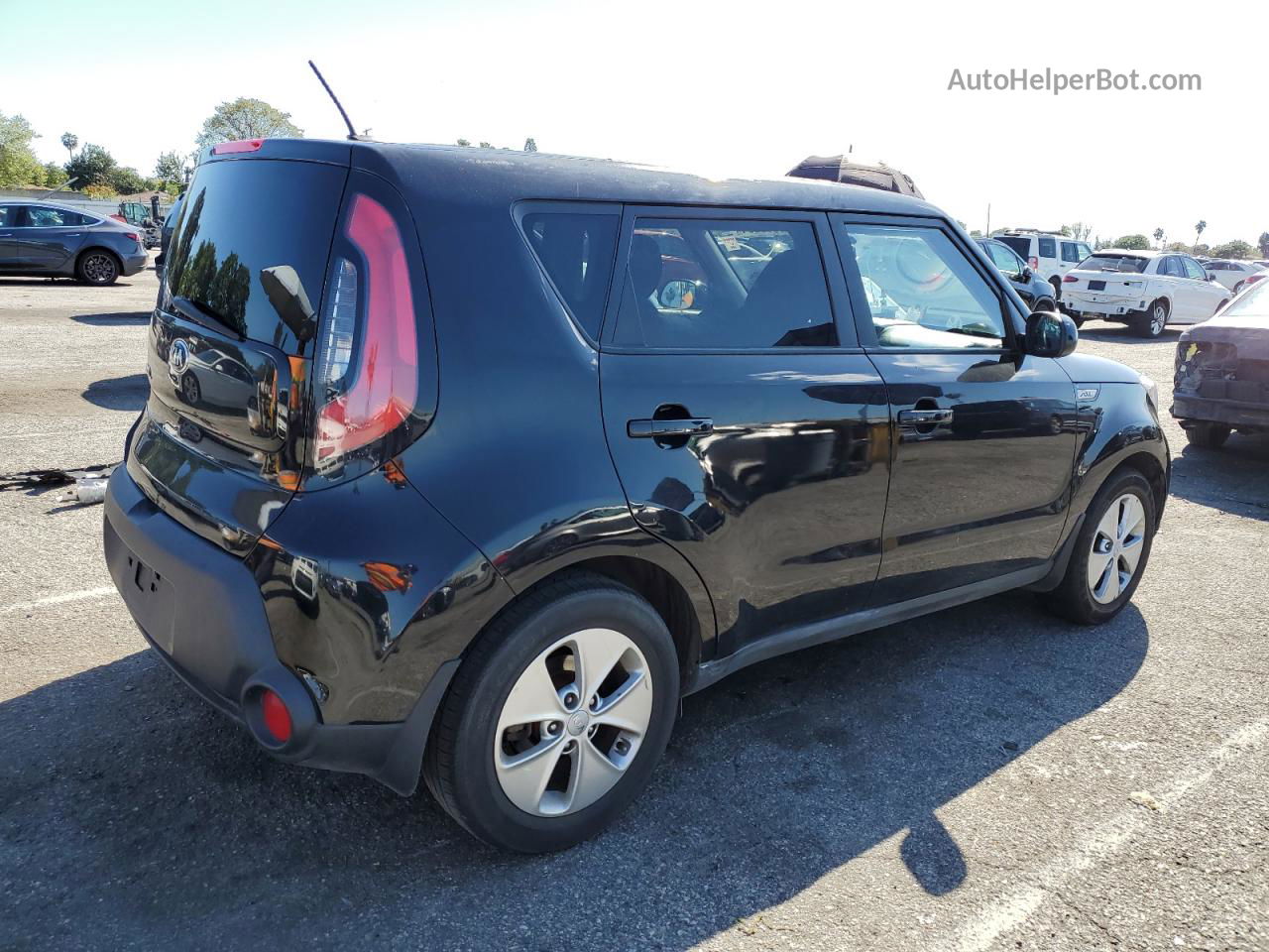 2016 Kia Soul  Черный vin: KNDJN2A2XG7265026