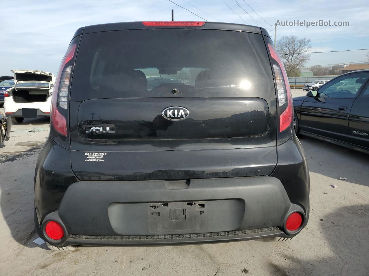 2016 Kia Soul  Черный vin: KNDJN2A2XG7276835