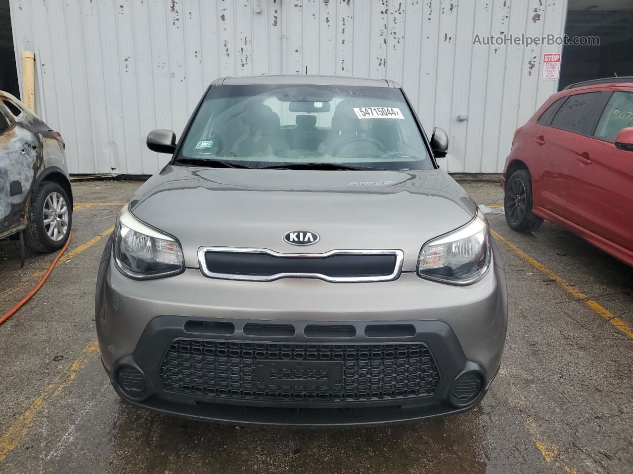 2016 Kia Soul  Gray vin: KNDJN2A2XG7280660