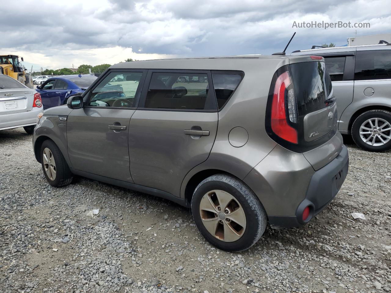 2016 Kia Soul  Gray vin: KNDJN2A2XG7301457