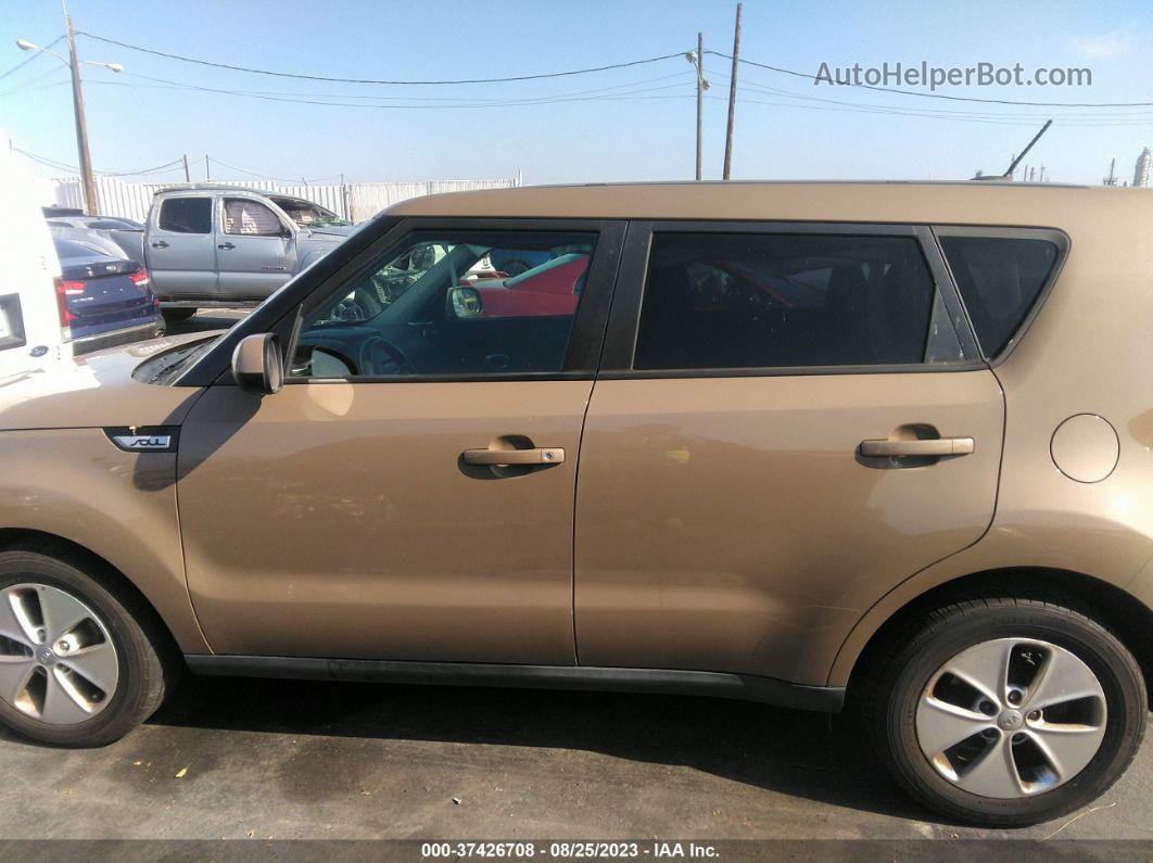 2016 Kia Soul Brown vin: KNDJN2A2XG7312927