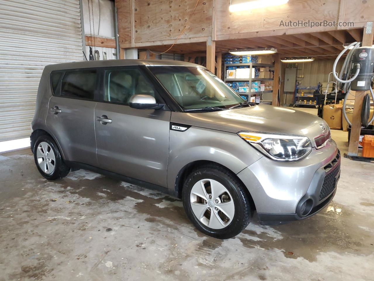 2016 Kia Soul  Gray vin: KNDJN2A2XG7343563