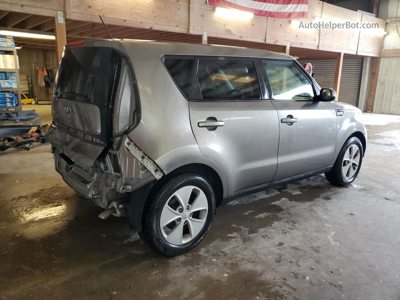 2016 Kia Soul  Gray vin: KNDJN2A2XG7343563