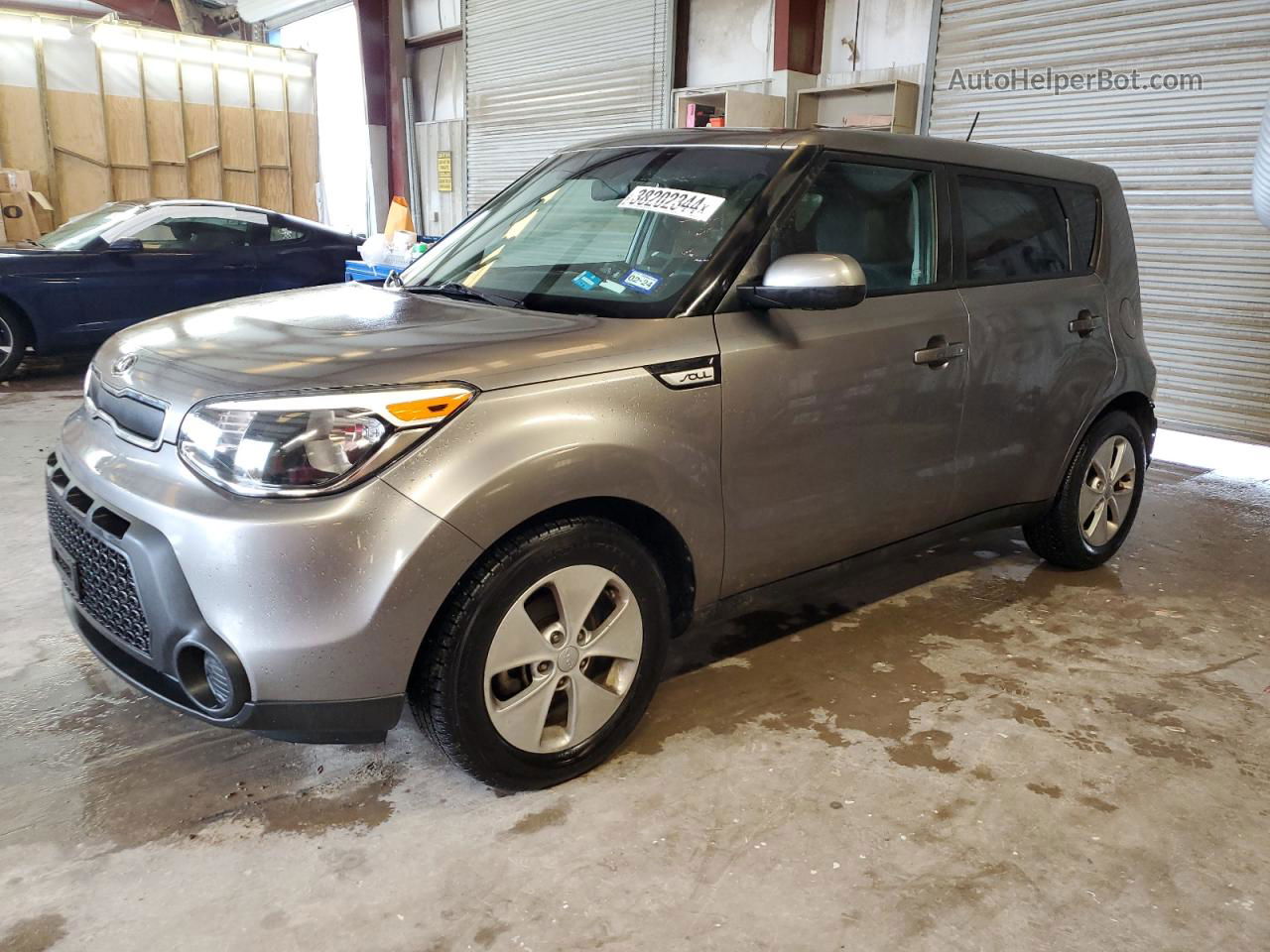 2016 Kia Soul  Gray vin: KNDJN2A2XG7343563